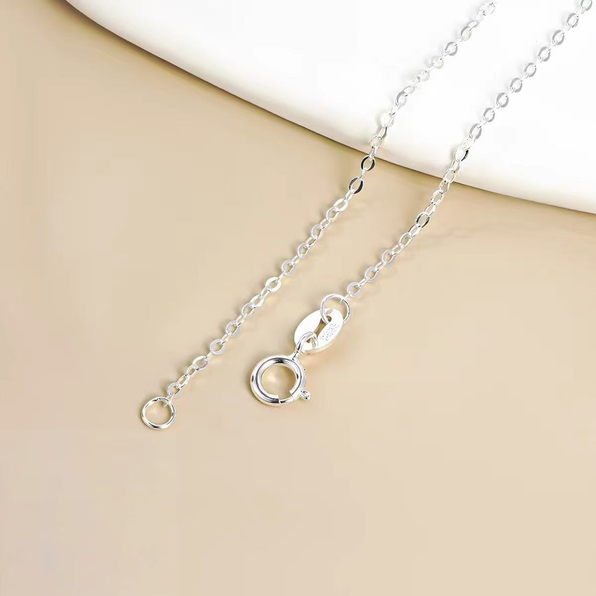 Adjustable 925 Sterling Silver Chain | 45cm